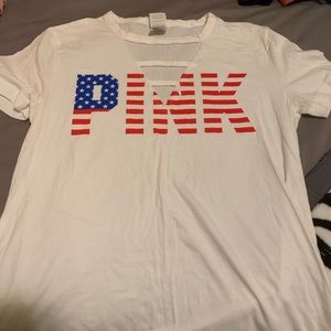 Victoria Secret PINK American Flag top